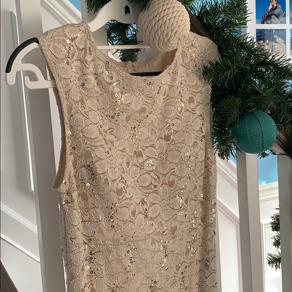 Women’s Large Lace Sequenced Mermaid Train Gown - Picture 2 of 9